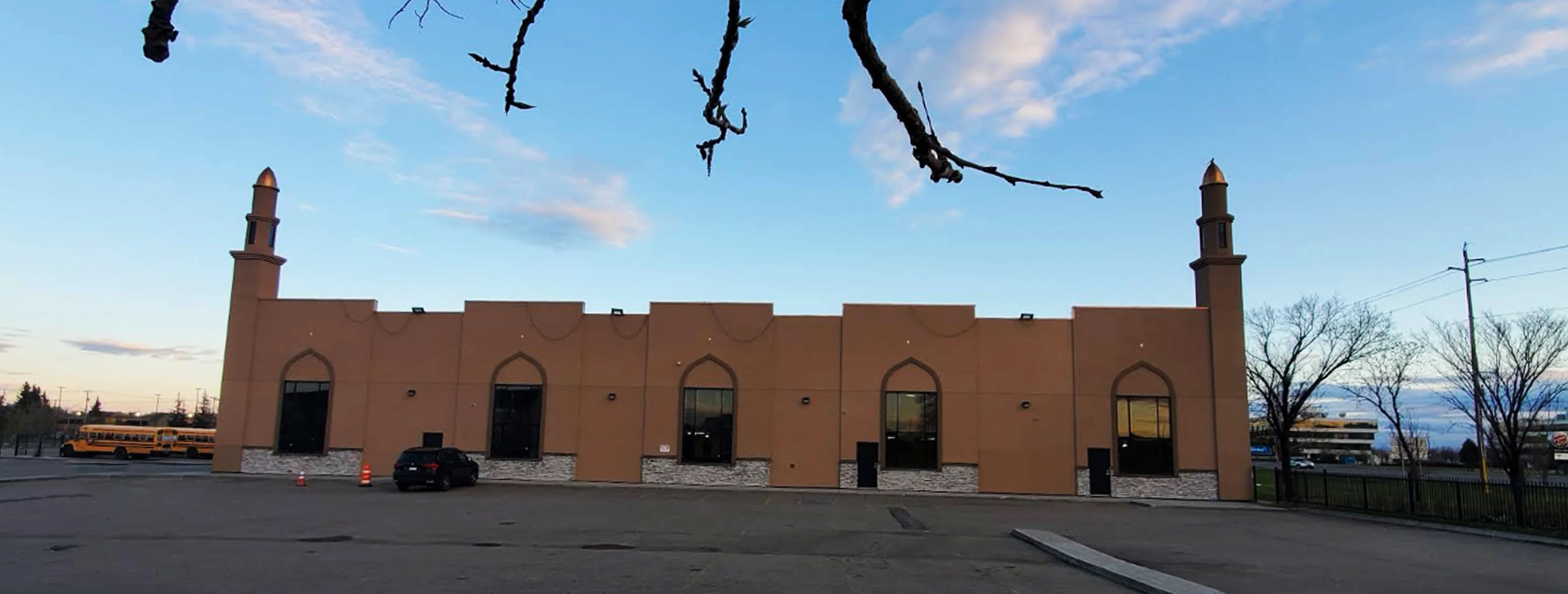 Exterior view of Akram Jomaa Islamic Centre Calgary building